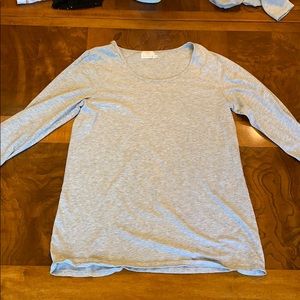 Grey long sleeve t shirt